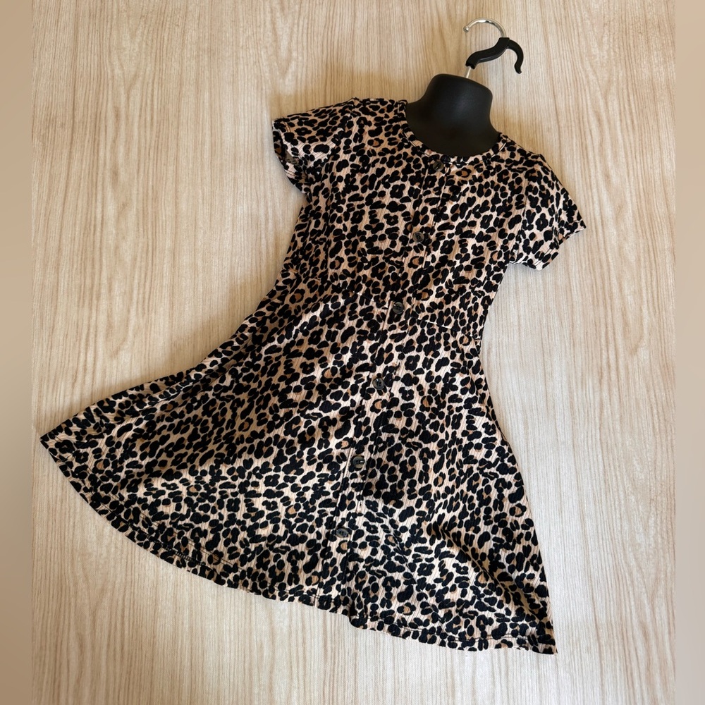✨🤎Girls Leopard Dress🤎✨